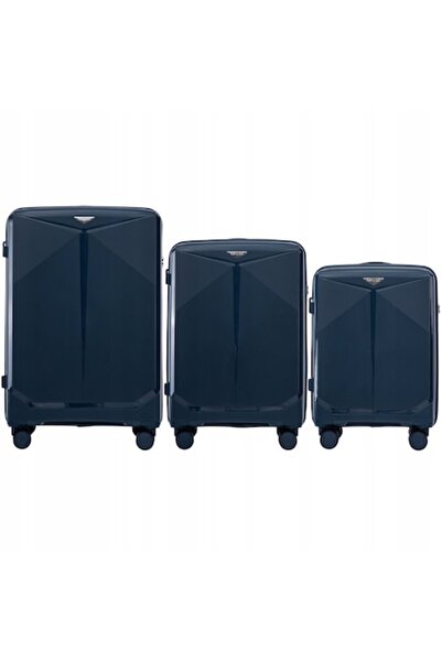 wings Set de bagaje pentru cockatiel, albastru, 3 piese