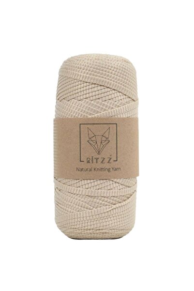 Ritzz Polyester Ribbon Rope Beige