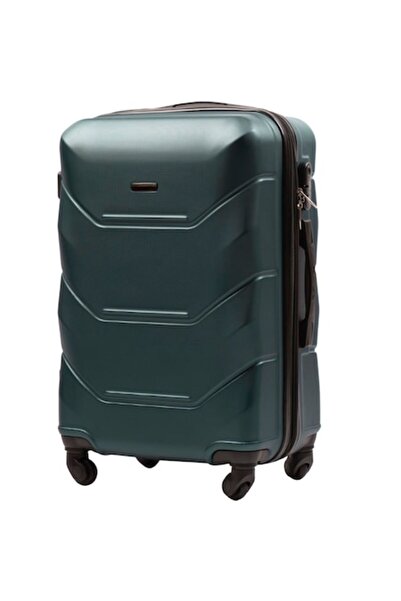 wings Trolley MICHIGAN, 63L, Verde, 4 Roți Pivotante, ABS+