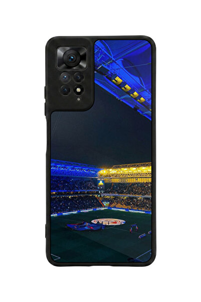 Aksel Kılıf Redmi Note 11 Pro / 12 Pro 4G Uyumlu Baskılı, Mat Siyah,Yumuşak S...