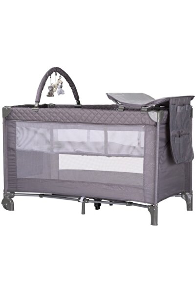 Chipolino Luna Cloud Folding Crib with Changing Mattress