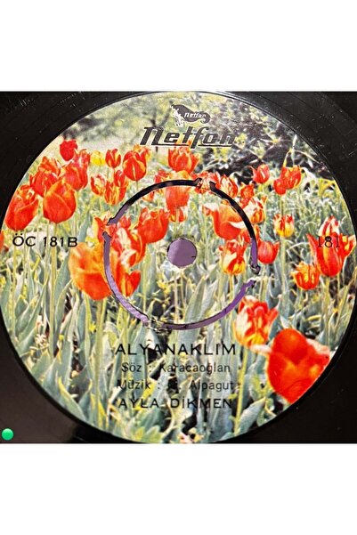 Plakantik Ayla Dikmen - Yanan Mum / Alyanaklım (Netfon - 45'lik)