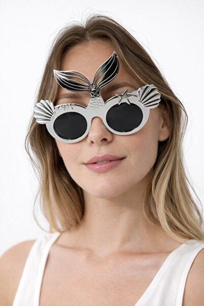 PARTİPORT نظارات حفلات على شكل حورية البحر، نظارات حفلات على شكل نجم البحر با...