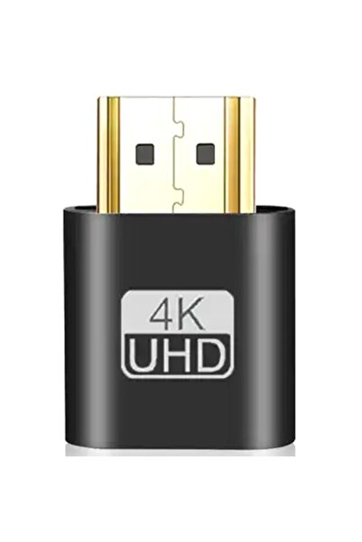 zola Adaptor HDMI-Emulator, pornire GPU fără monitor, rezoluție 4K, negru