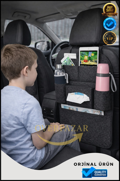 Overbazaar Organizator pentru spătarul scaunului auto – Organizator pentru in...