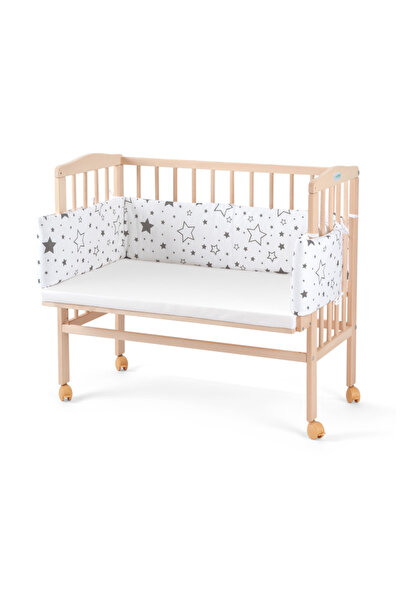 Waldin Children's bed, Waldin, 2in1, 90 cm x 55 cm, leNatur, Cover, SMIX