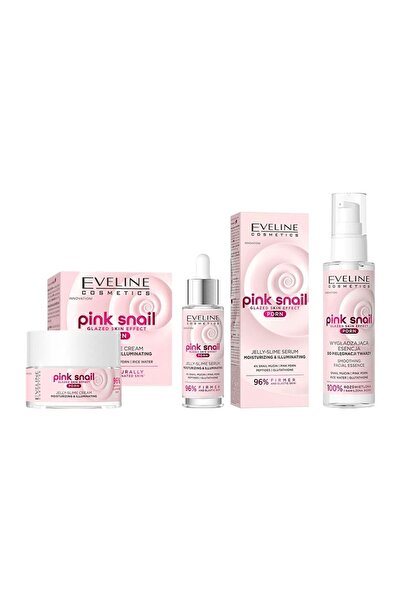 Eveline Cosmetics Eveline Pink Snail PDRN Set – Moisturizing Cream 50 ml + Se...