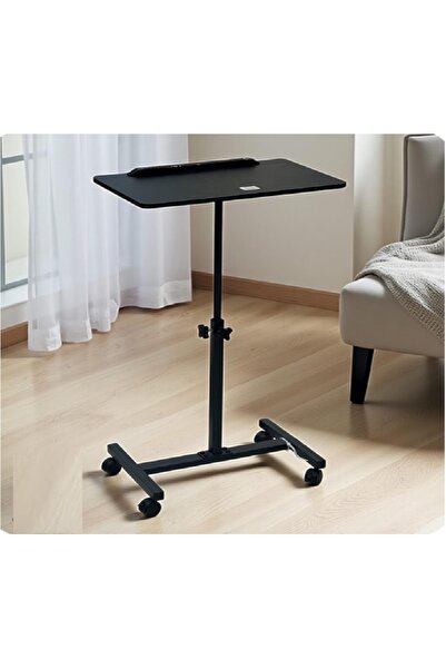 Generic مكتب قائم بعمود مفرد | حامل كمبيوتر محمول - محطة عمل صغيرة واقتصادية ...