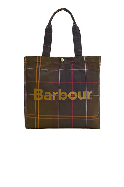 Barbour Telfield Tartan Tote Kol Çantası TN11 Classic Tartan
