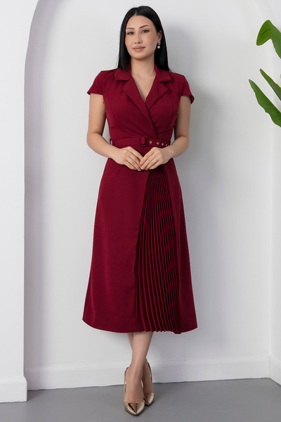 PULLIMM Бебешка рокля с плисиран колан Yaja JNL3090