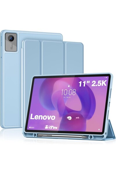 UnDePlus Lenovo Tab P12 12.7Inch Tb370Fu Compatible Case Smart Case with Pen ...