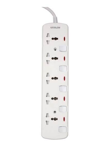 EPSİLON 5 Way Extension Socket - ES1103