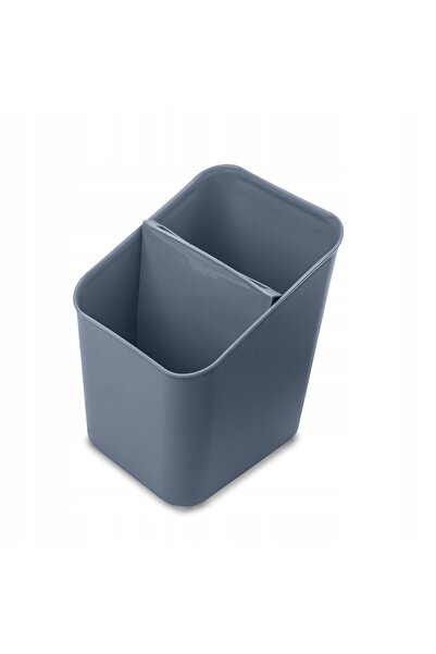 KADAX Cutlery Drainer Organizer Drying Rack Utensil Container Plastic Gray