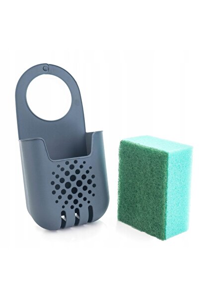 KADAX Kitchen Organizer for Sponge Holder with Sponge Toolbox Dark Gray