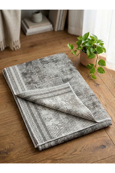 Myevilla Fabric Rug Cover Non-Slip Sole Pieces 6m² Non-Elastic Non-Slip Washable Dust-Proof Easy to Use Living Room
