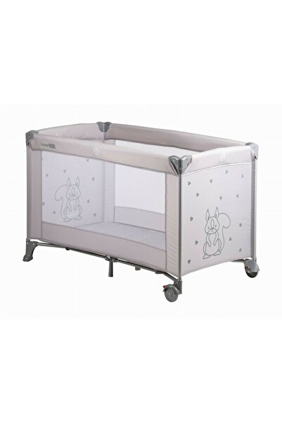 FreeON Folding bed, FreeON, Nap, With one level, 120x60 cm, Grey