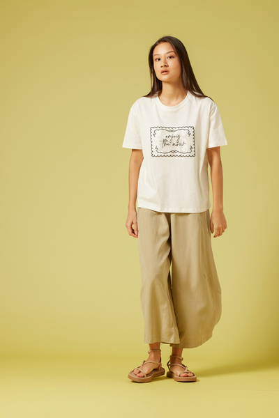 Nisan Organza cu broderie tricou