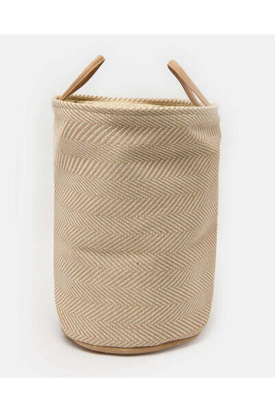 REDTAG سلة غسيل من الجوت البيج 50 سم