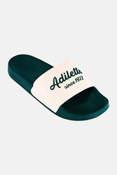 adidas Men Adilette Shower Slip On Slides, Green