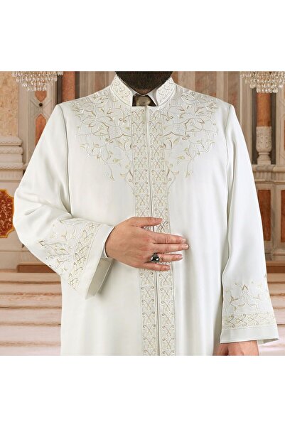 İkranur Handeme Imam Cübbesi Cream