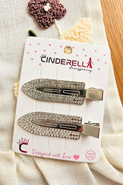 Cinderella Σετ 2 τεμαχίων με ζιργκόν, κομψό δώρο, κλιπ μακιγιάζ μαλλιών που δ...