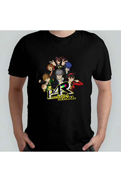 Pixxa Persona 4 Unisex 100% Cotton Lu Crew Neck T-Shirt