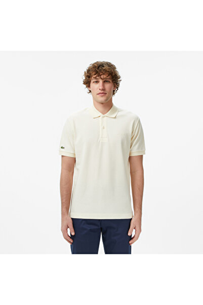 Lacoste Erkek Relaxed Fit Krem Polo