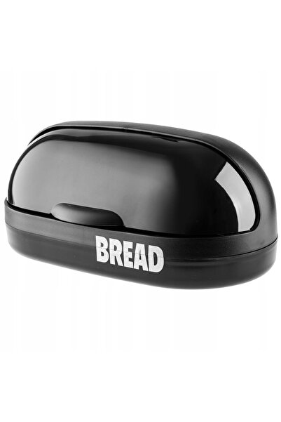KADAX Bread Bin Black Bread Container Large With Cover Modern