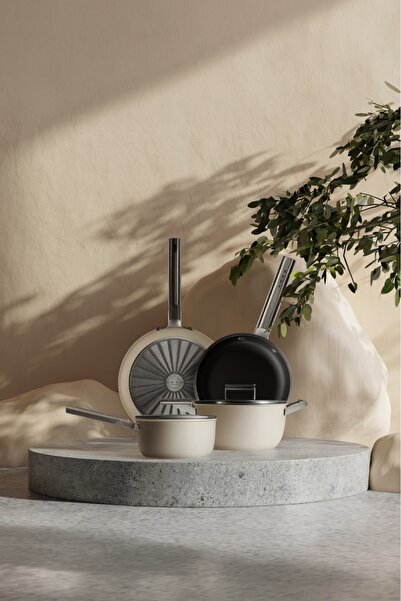 SMEG Cookware 50's Style Prima Krem Set 4'lü