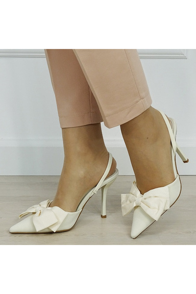 SOFILINE Pantofi bej cu fundă 3270 01