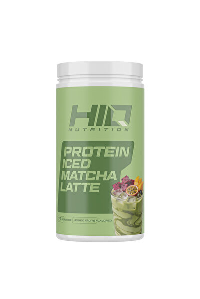 HIQ NUTRITION هايك بروتين آيسد لاتيه ماتشا 500 جرام