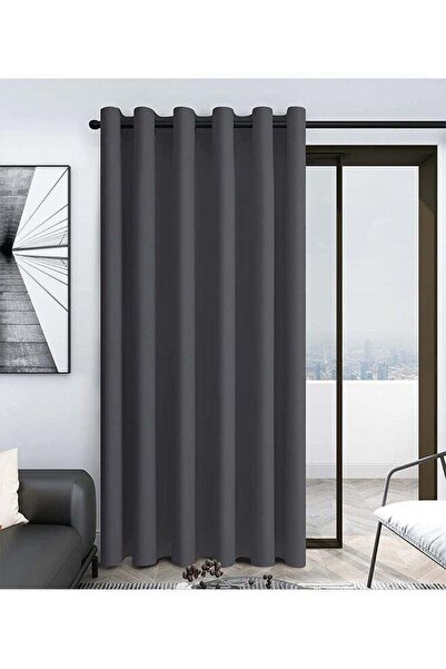 Arabest Room Divider Blackout Curtains, Thermal Insulated Grommet Drapes, Gre...