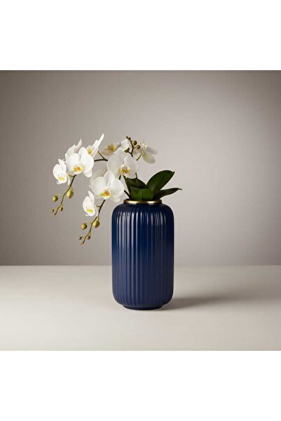 ariana sytle Vază Stilren albastru închis, aurită