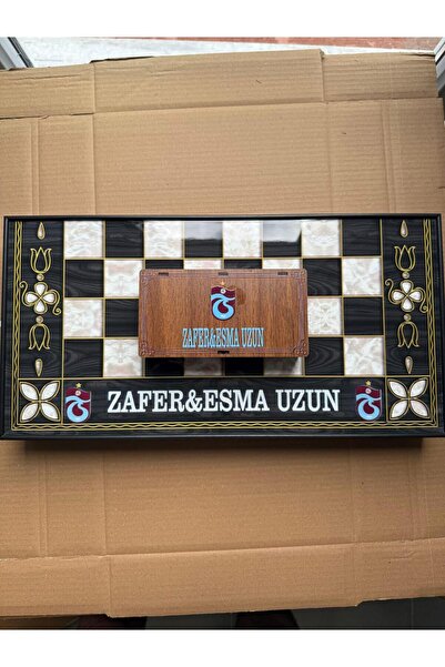 anonim TARAFTAR LOGOLU TAVLA SETİ