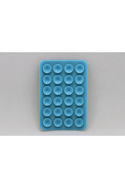 Tezcan Aksesuar Vakumlu Silikon Gövde Arkası Yapışkanlı Telefon Tutucu