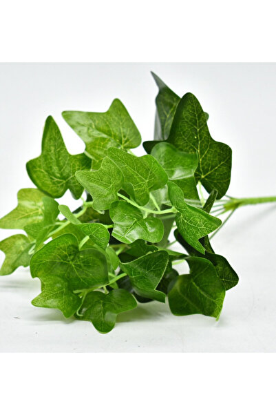 MD Aspiz Flowers 2 Bundles Artificial Lux Green Leaf Bunch Decorative Plant 3...