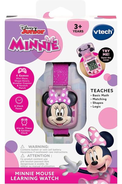 V-tech ساعة ميني ماوس التعليمية