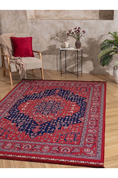 LA BOUTIQUE Halı Afgan Desenli Ahlat Halı HT04