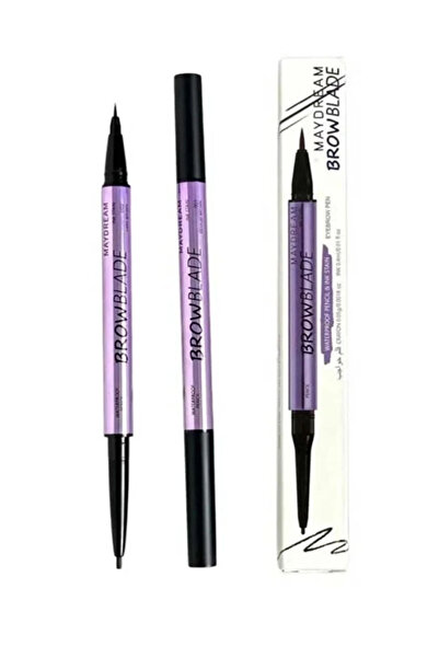 MAYDREAM قلم حواجب مقاوم للماء طويل الأمد 002 بني غامق