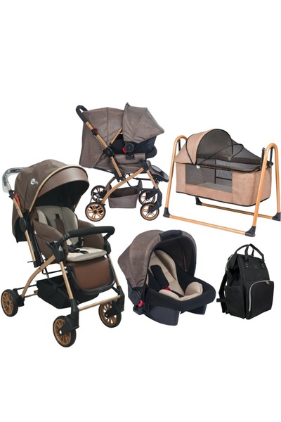 4 Baby Artemis Çift Yönlü Bebek Arabası Puset Beşik Çanta Uygun Set