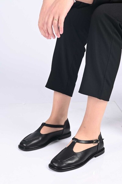 Bestello Laceless Belt Buckled Jurdan Taban Genuine Leather Daily 332-26121 W...