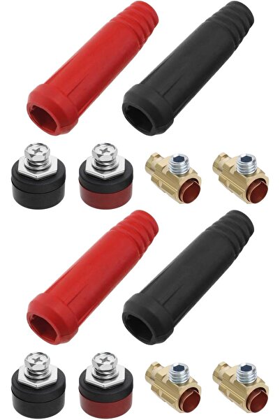 Brickford 8pcs TIG Welding Cable Panel Connector Socket DKJ10-25 Cable Connec...