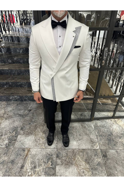 Fc Plus ŞAL YAKA KRUVAZE DAMATLIK TAKIM ELBİSE