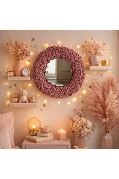 Butik Örgü Kenarlı Dekoratif Aynalar