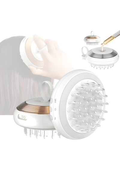 KINX ® Aparat de masaj pentru scalp și aplicator de ulei pentru păr