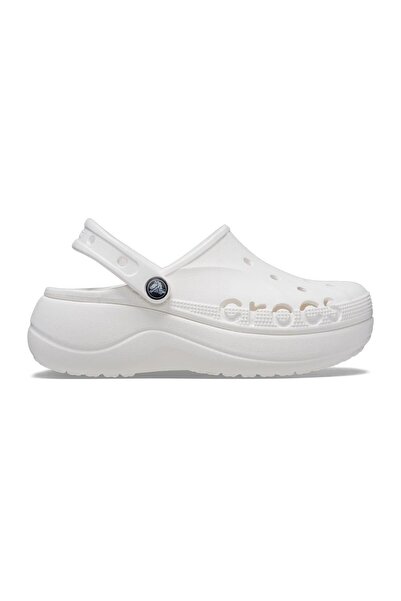 Crocs 208186 Baya Platform Clog White