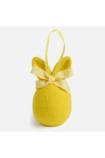 SHOPIENS Easter Decorative Egg with Bunny Ears 10 cm