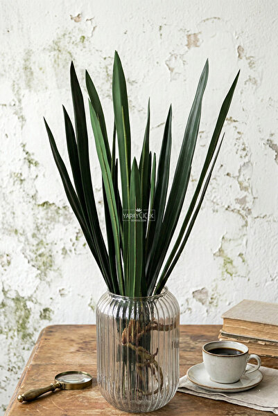 Yapay Çiçek Deposu Yapay Bitki Kılıç Orkide Yaprağı 57 cm