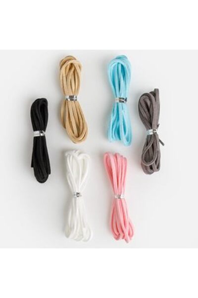 SHOPIENS Șireturi DIY 1 m - 6 bucăți