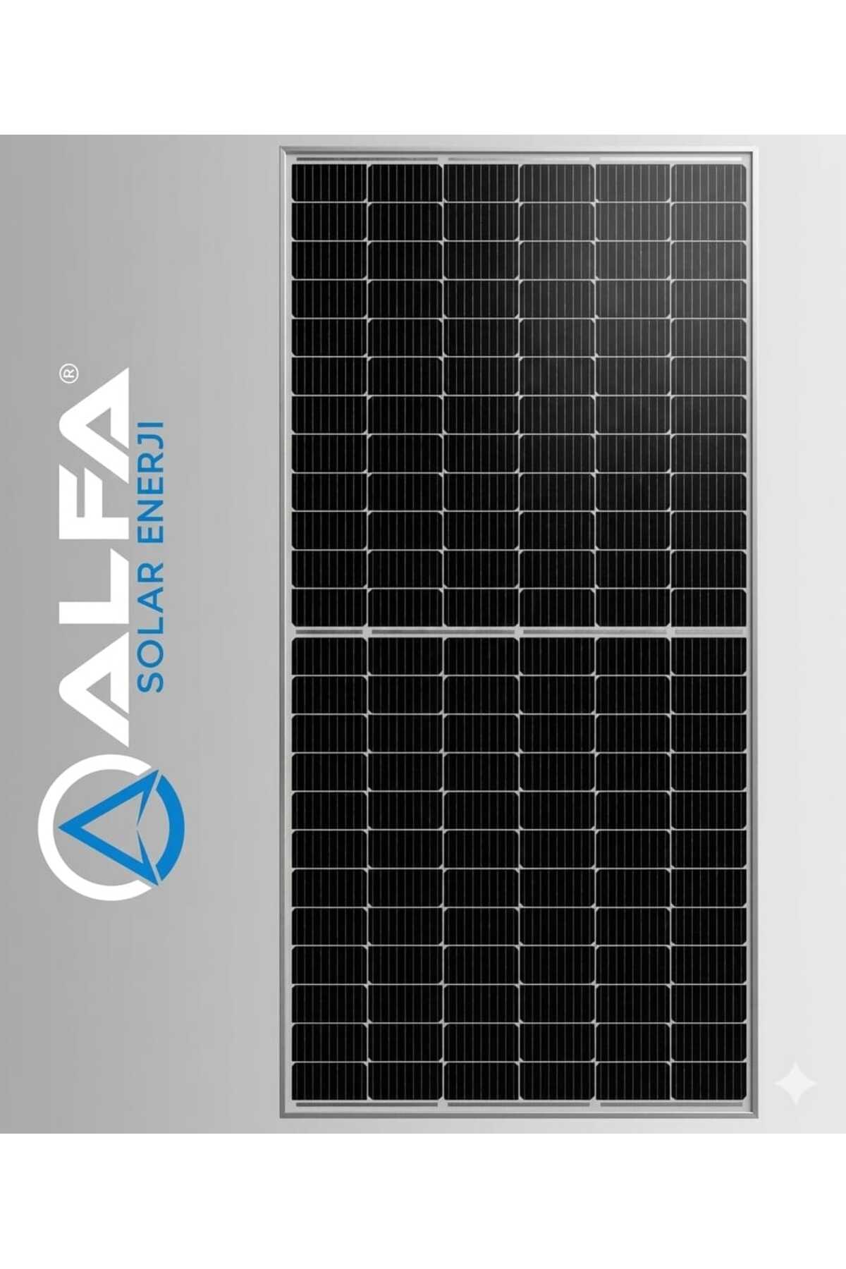 Alfa 620 W Moon Serisi Güneş Paneli MC4 Konnektör Hediyeli